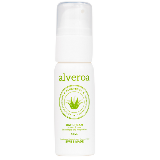 Alveroa Gesichtscreme für normale und fettige Haut, 50 ml – Vorderseite